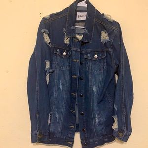 Distress Jean jacket